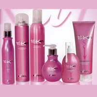PINK UP KAARAL Xel e acabado de cabelo